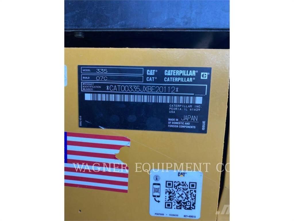 CAT 335 THB Гусеничные экскаваторы