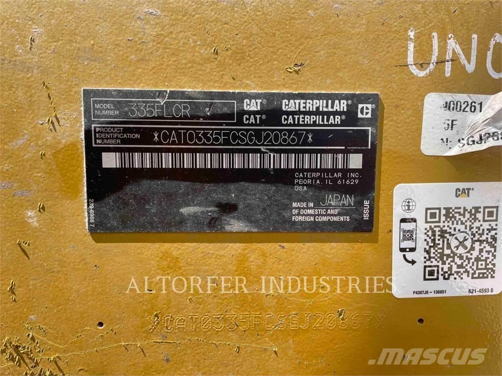 CAT 335F LCR Гусеничные экскаваторы