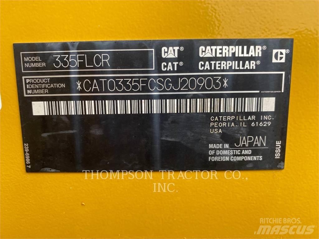 CAT 335FLCR Гусеничные экскаваторы