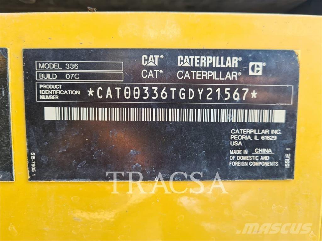 CAT 336 Гусеничные экскаваторы