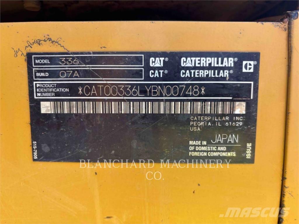 CAT 336 Гусеничные экскаваторы