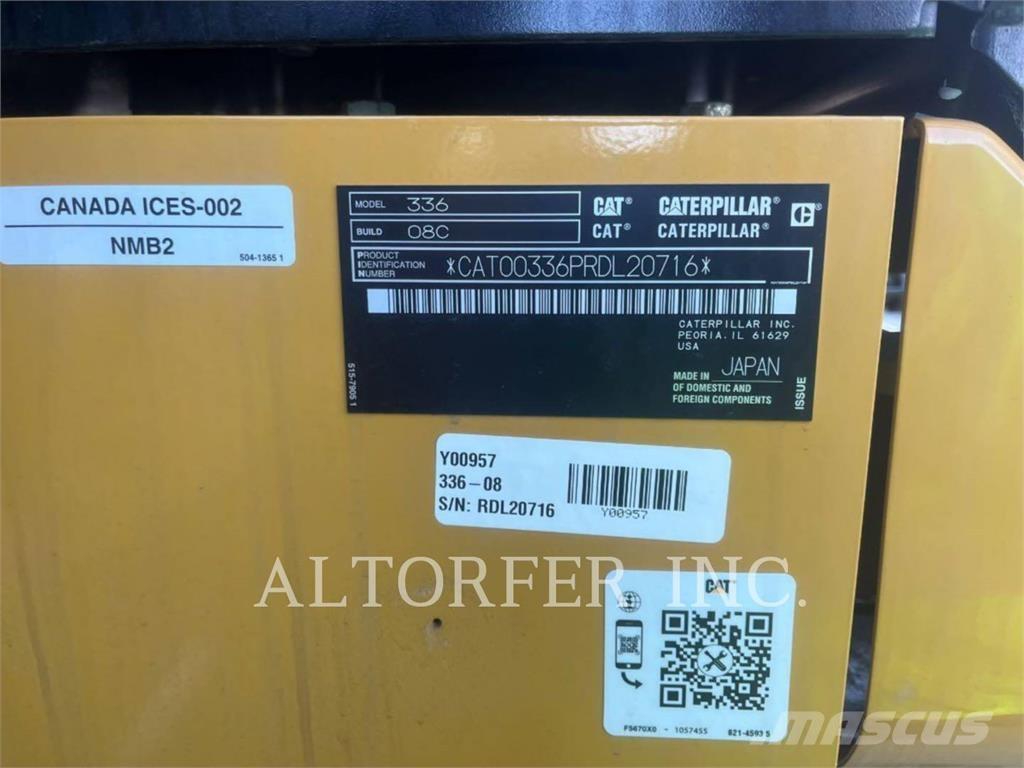 CAT 336-08 Гусеничные экскаваторы