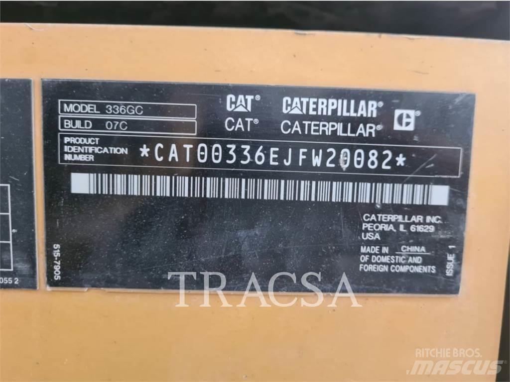 CAT 336 GC Гусеничные экскаваторы