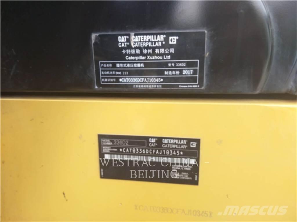 CAT 336D2 Гусеничные экскаваторы