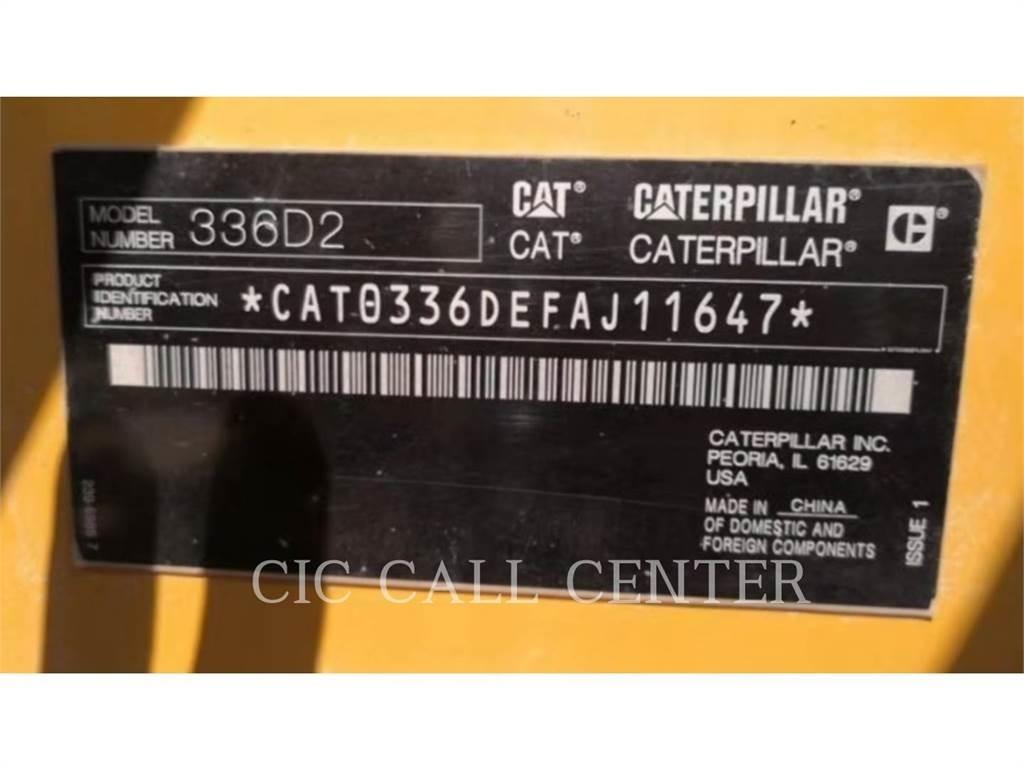 CAT 336D2 Гусеничные экскаваторы
