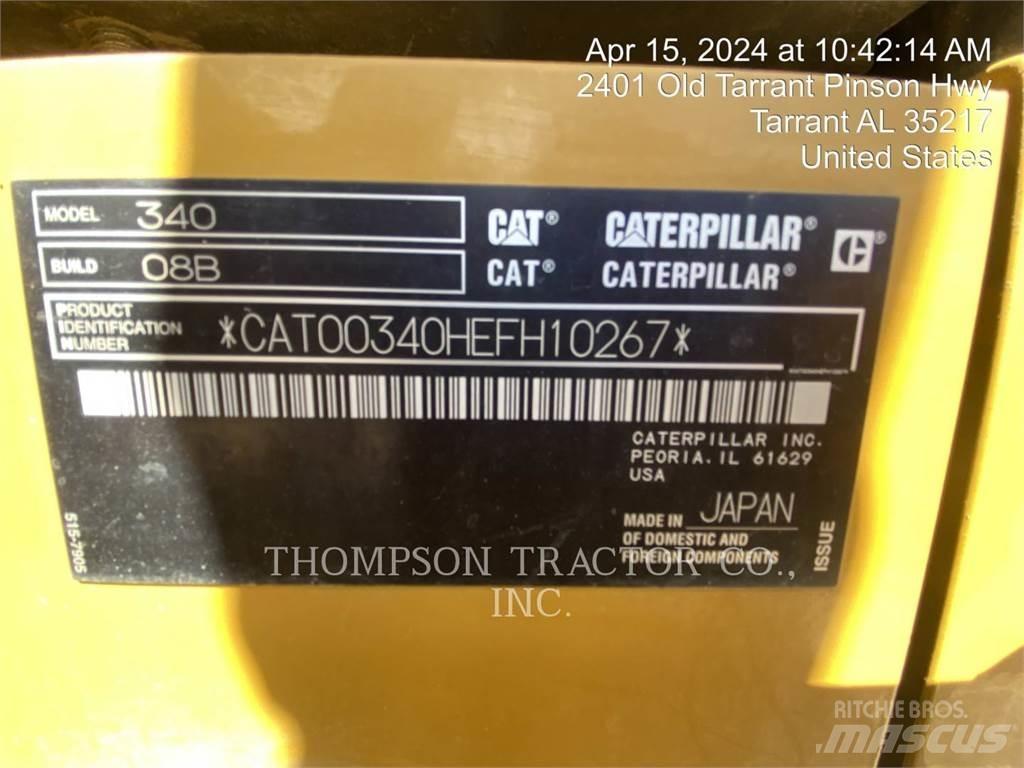 CAT 340 Гусеничные экскаваторы