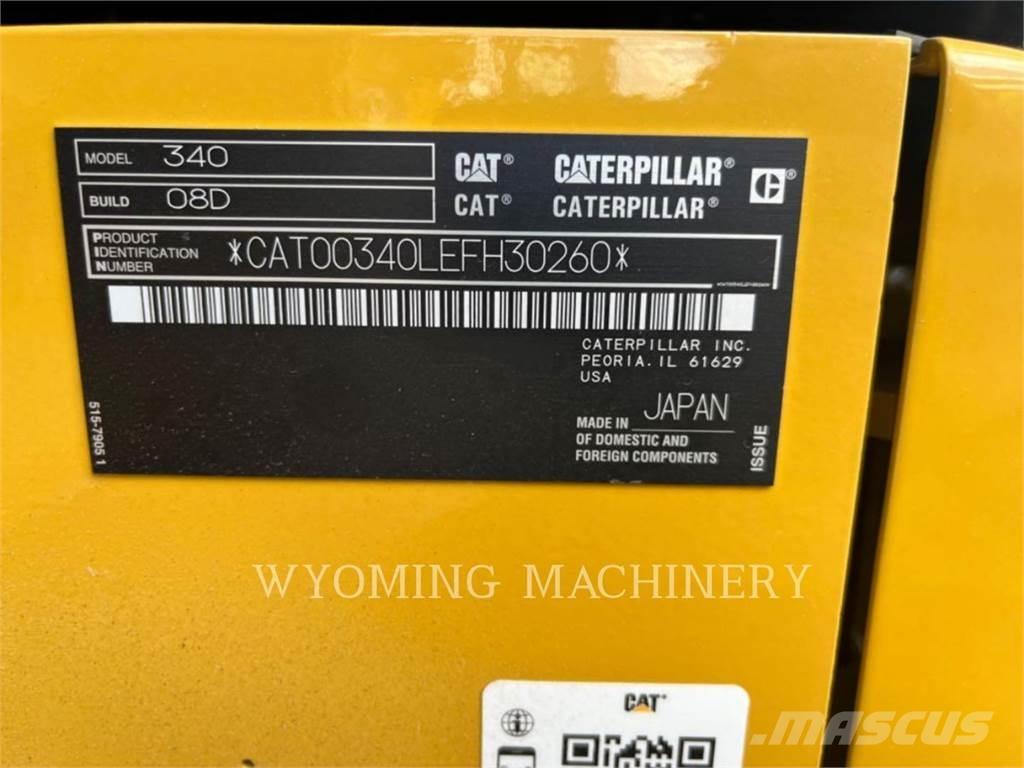 CAT 340 Гусеничные экскаваторы
