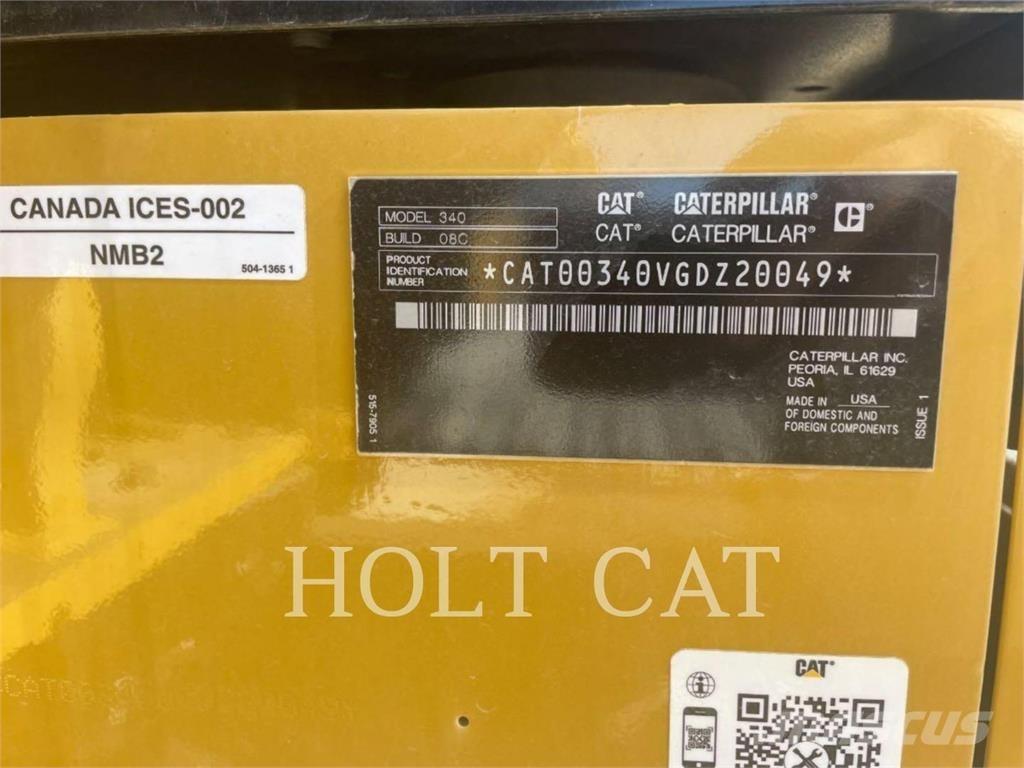 CAT 340 10 TC Гусеничные экскаваторы
