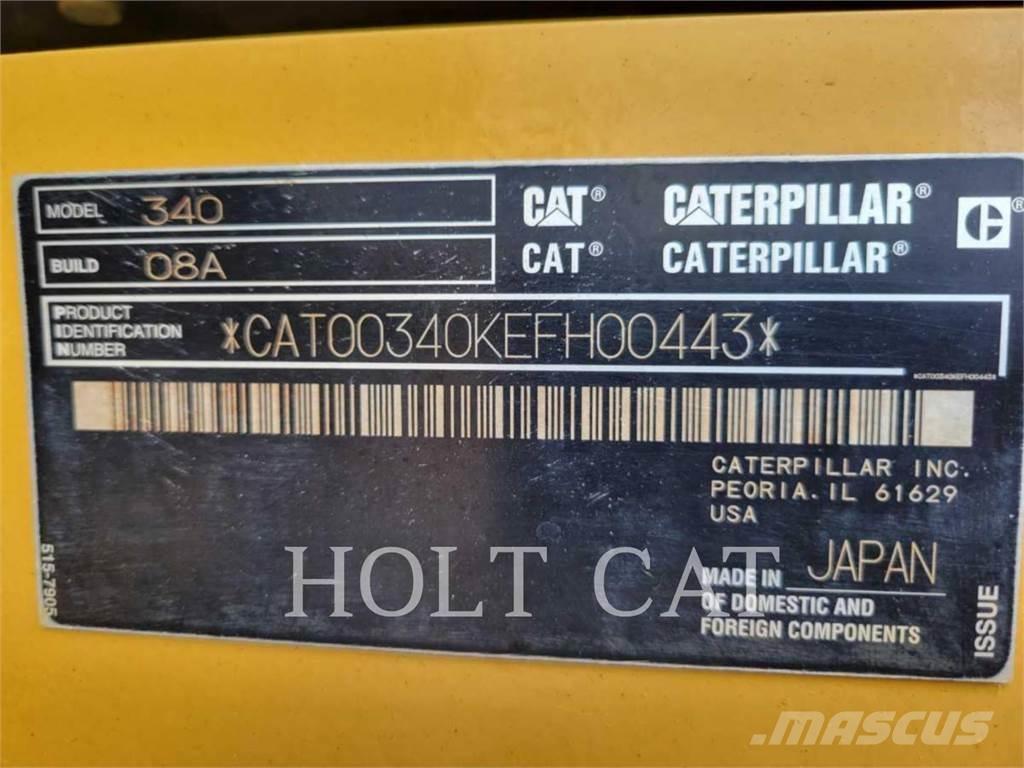 CAT 340 12 TC Гусеничные экскаваторы