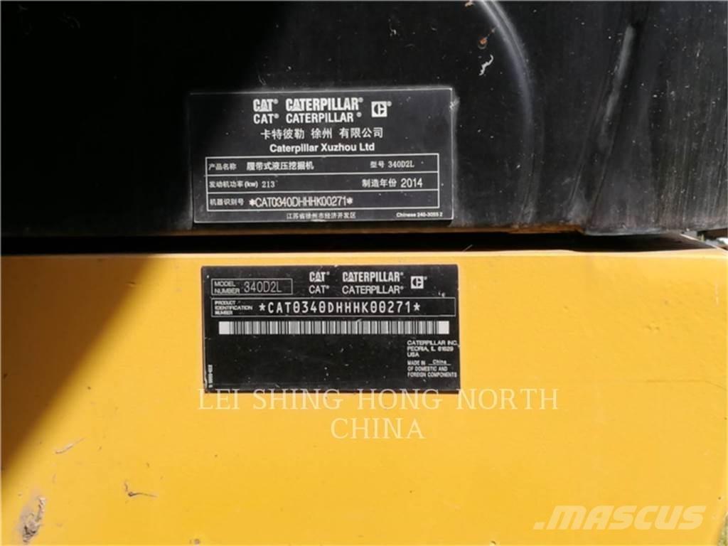 CAT 340D2L Гусеничные экскаваторы