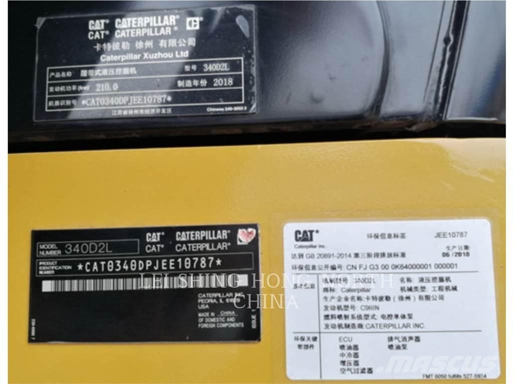 CAT 340D2L Гусеничные экскаваторы