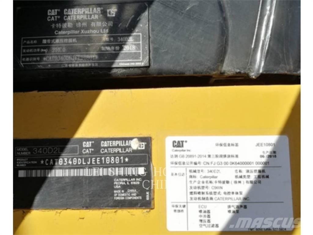 CAT 340D2L Гусеничные экскаваторы