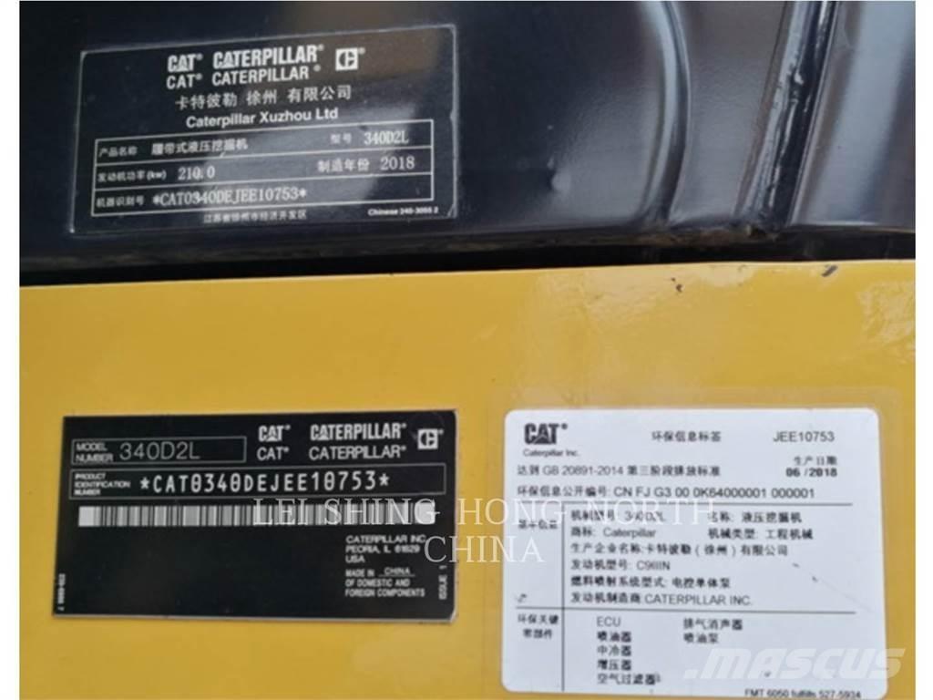 CAT 340D2L Гусеничные экскаваторы