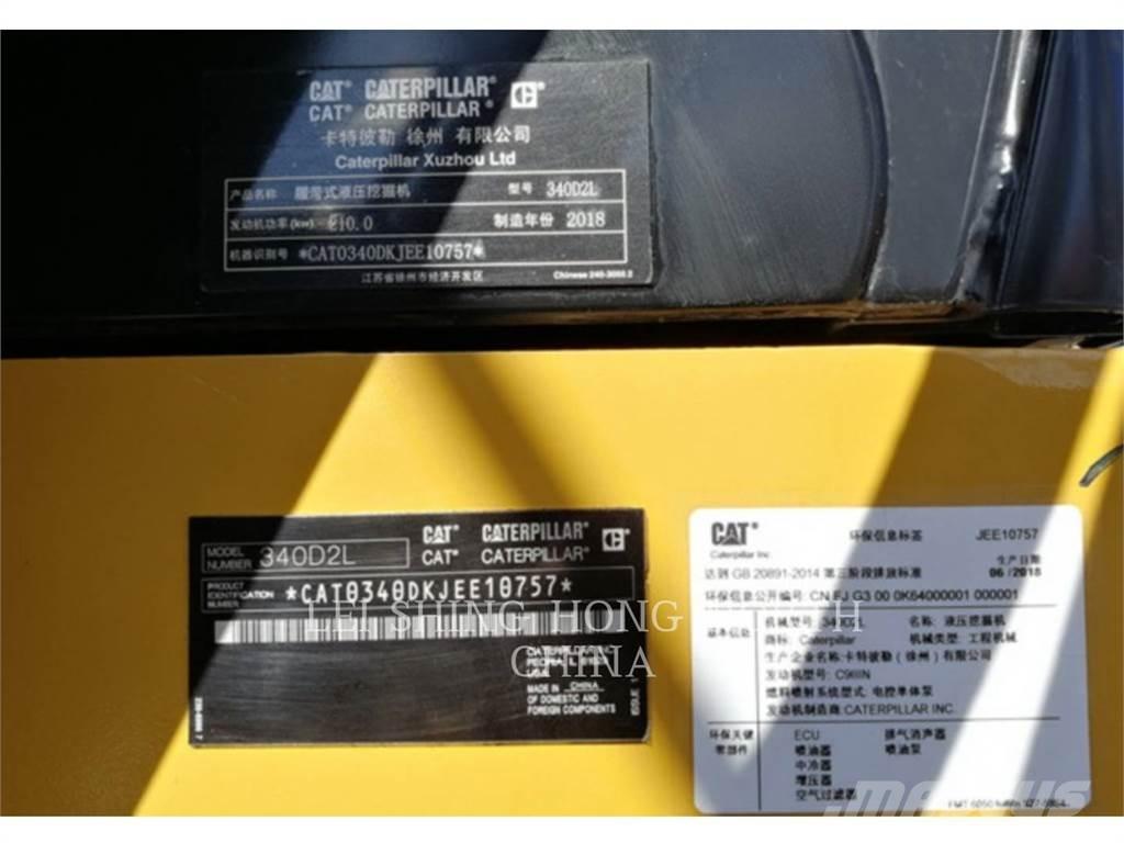 CAT 340D2L Гусеничные экскаваторы