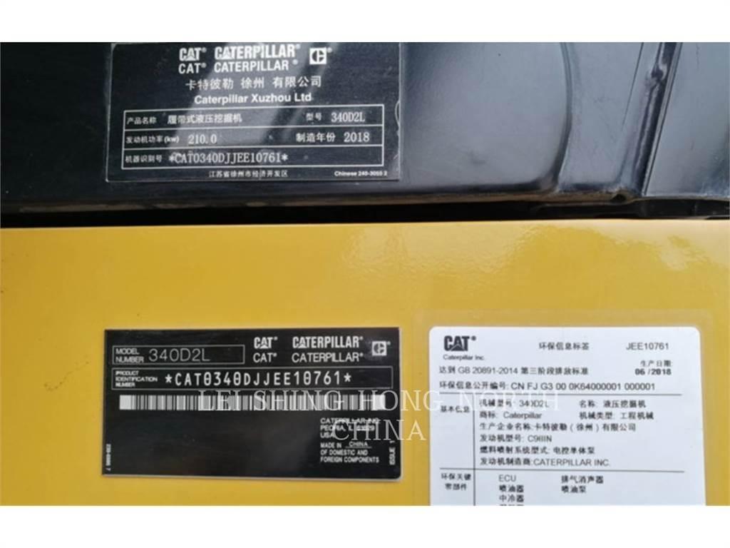 CAT 340D2L Гусеничные экскаваторы