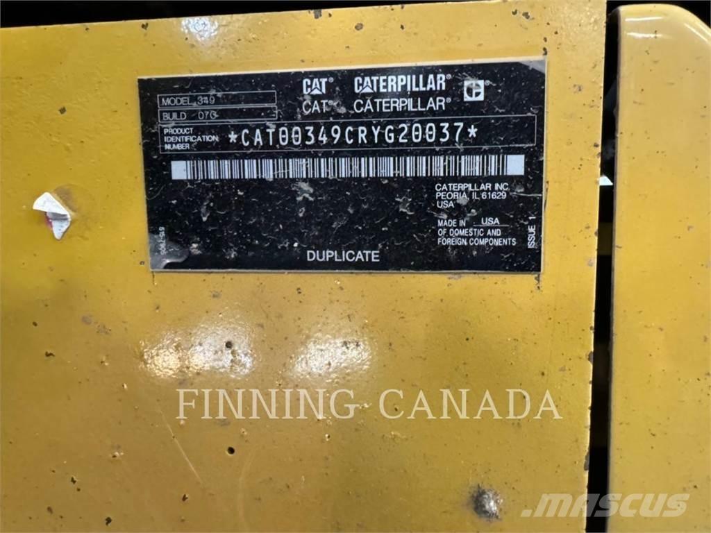 CAT 349-07 Гусеничные экскаваторы