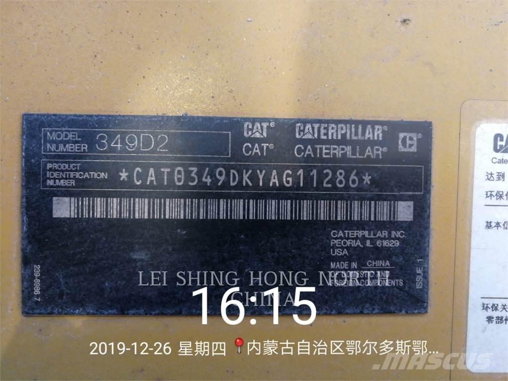 CAT 349D2 Гусеничные экскаваторы