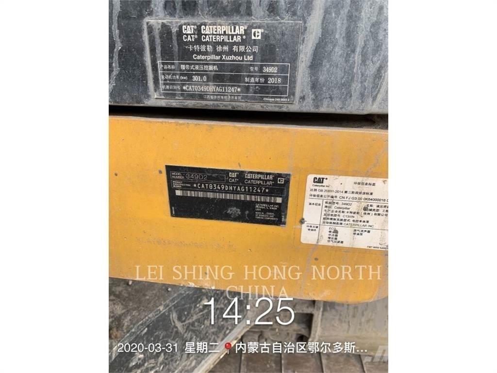 CAT 349D2 Гусеничные экскаваторы