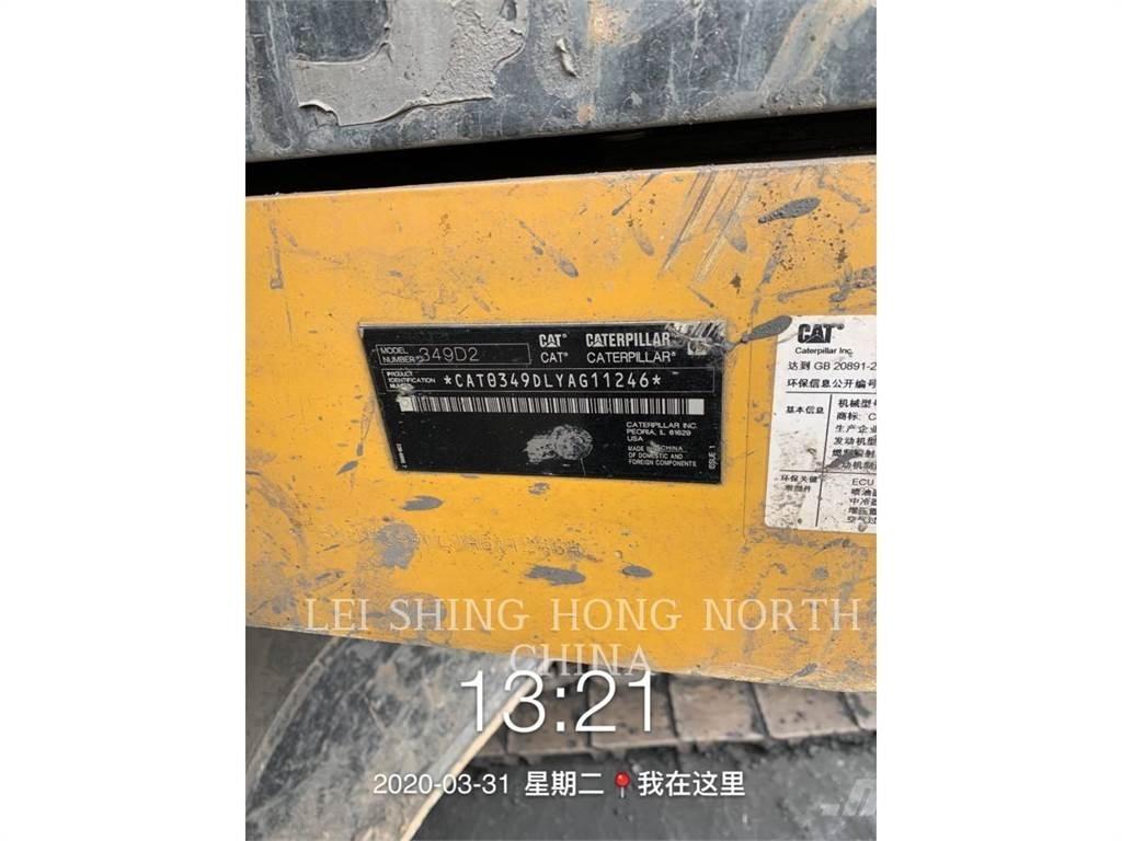 CAT 349D2 Гусеничные экскаваторы