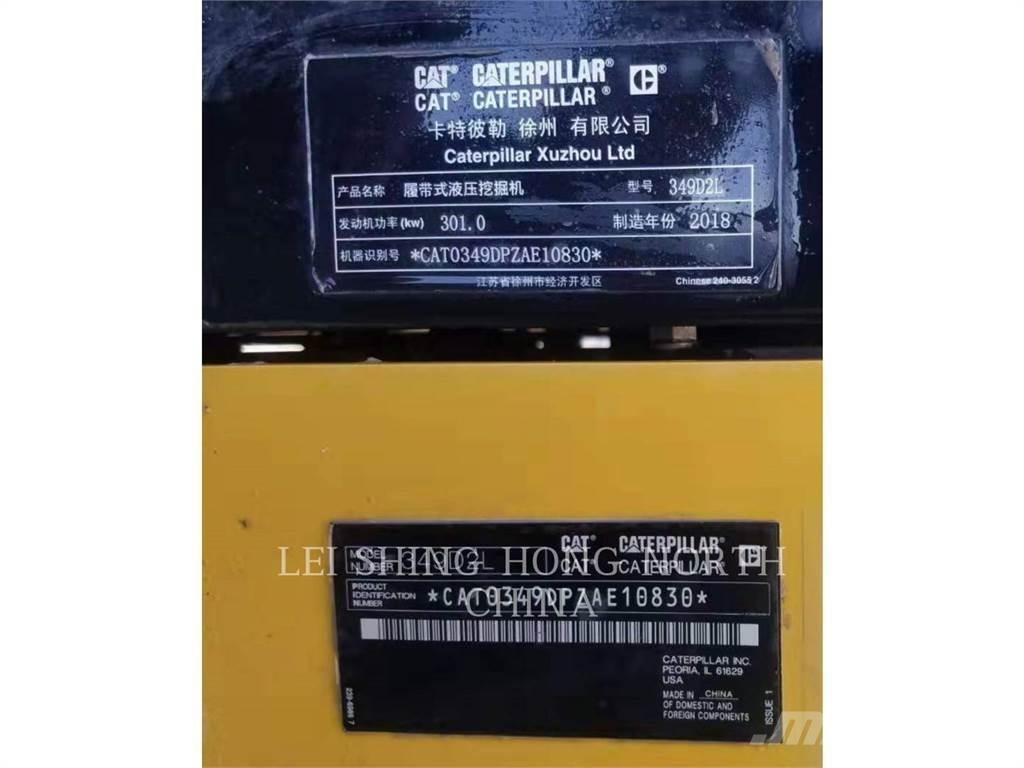CAT 349D2L Гусеничные экскаваторы