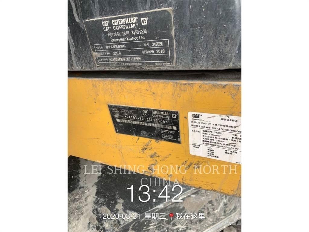 CAT 349D2L Гусеничные экскаваторы