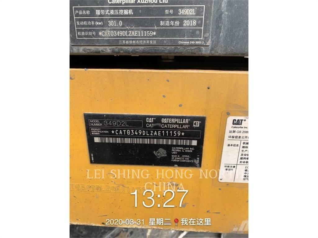 CAT 349D2L Гусеничные экскаваторы