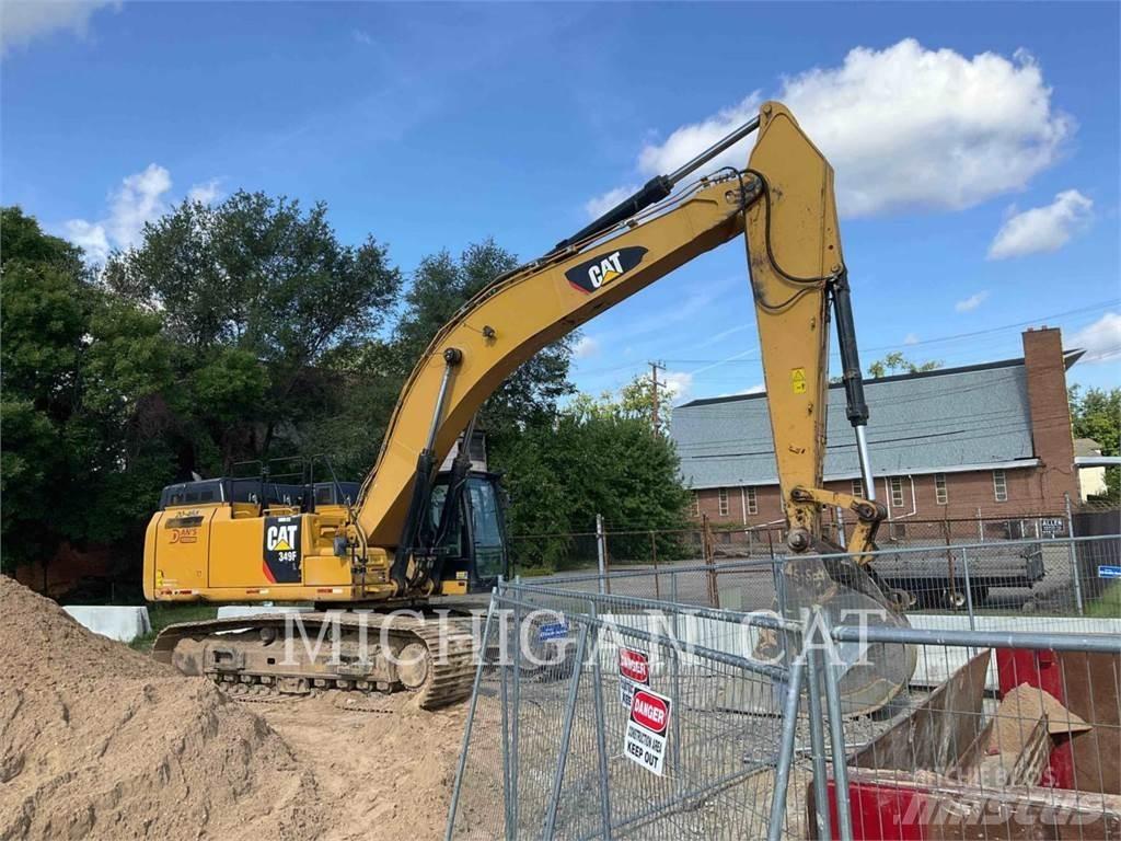 CAT 349FL + Гусеничные экскаваторы