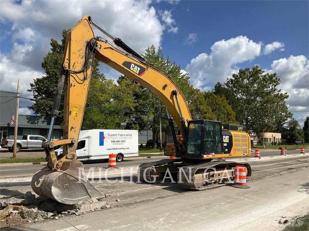 CAT 349FL + Гусеничные экскаваторы