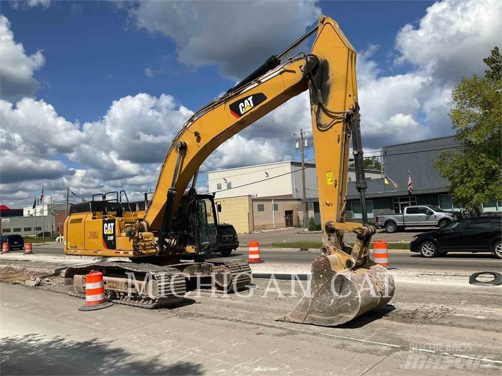 CAT 349FL + Гусеничные экскаваторы