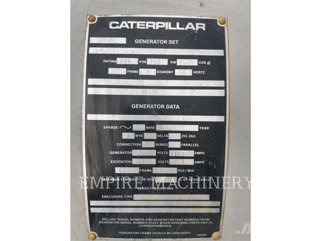 CAT 3508 Дизельные генераторы