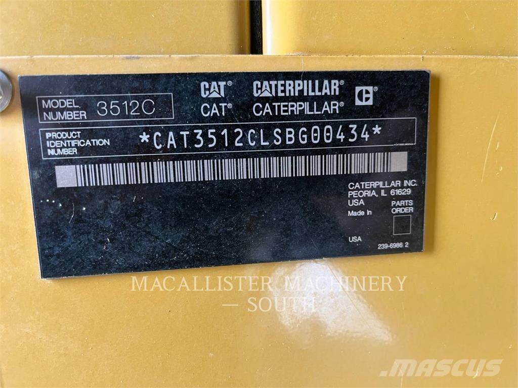 CAT 3512C Дизельные генераторы