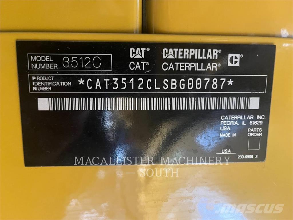 CAT 3512C Дизельные генераторы