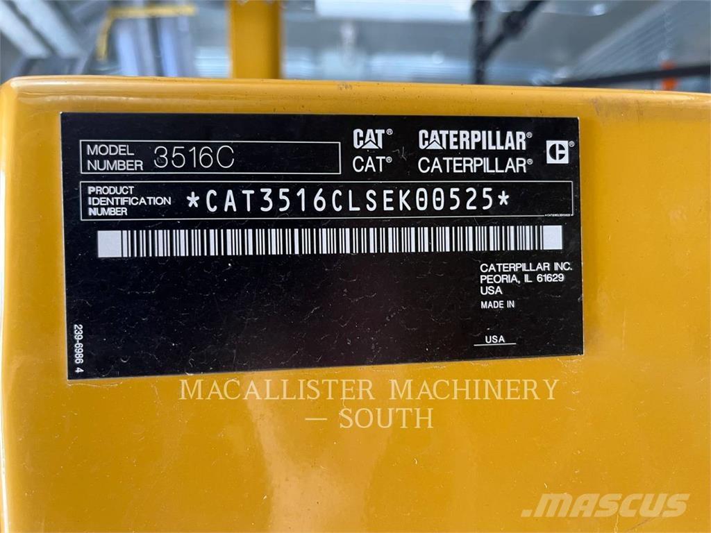 CAT 3516C-HD Дизельные генераторы