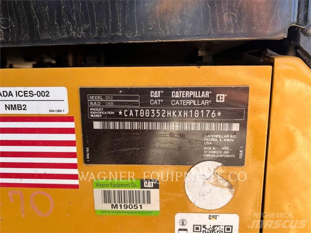 CAT 352 Гусеничные экскаваторы