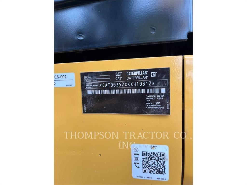 CAT 352 Гусеничные экскаваторы