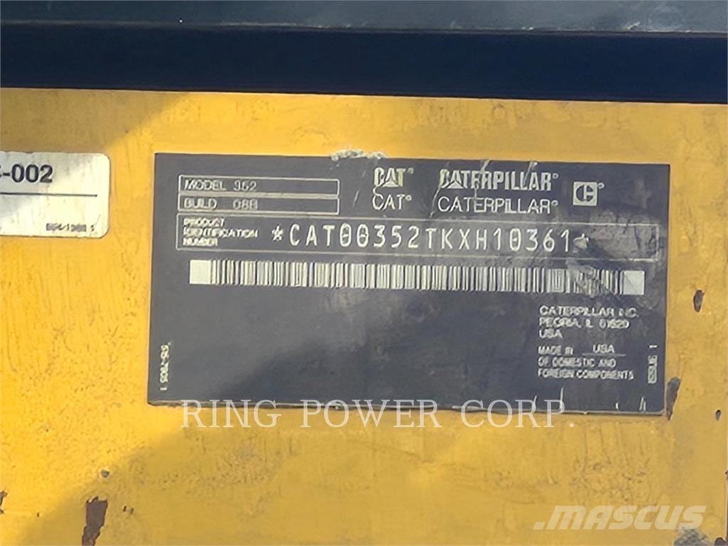 CAT 352-08 Гусеничные экскаваторы