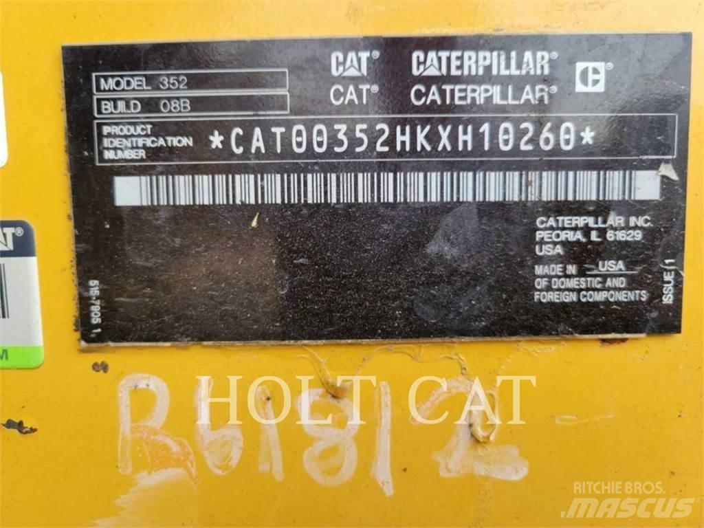 CAT 352 12 TC Гусеничные экскаваторы