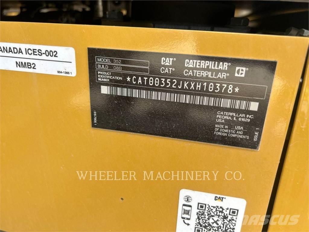 CAT 352 CF Гусеничные экскаваторы
