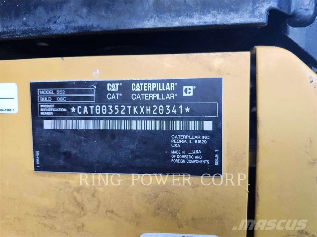 CAT 352EW Гусеничные экскаваторы