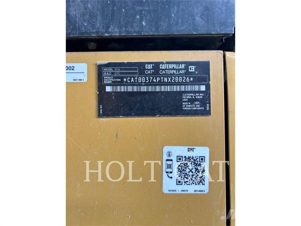 CAT 374 Гусеничные экскаваторы