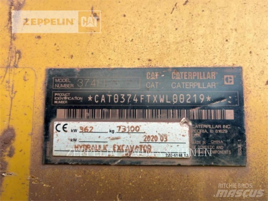 CAT 374FL Гусеничные экскаваторы