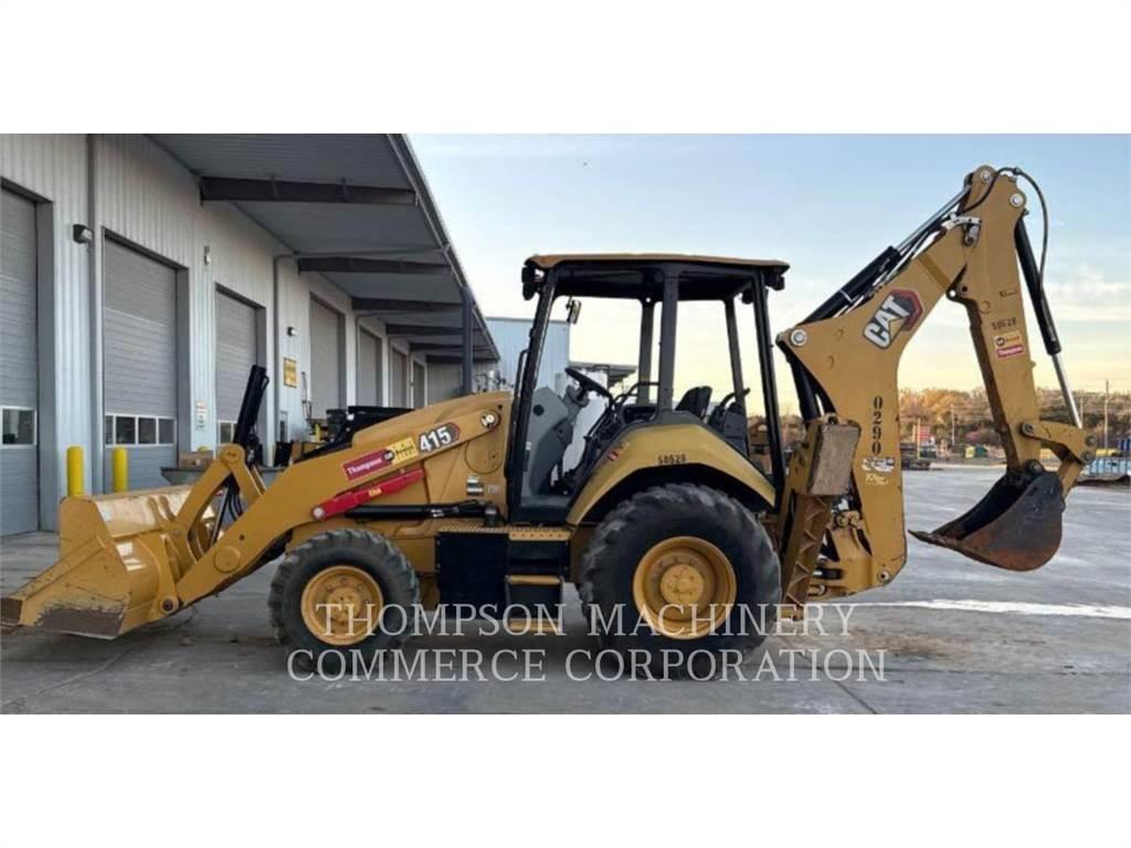 CAT 415 Экскаваторы-погрузчики