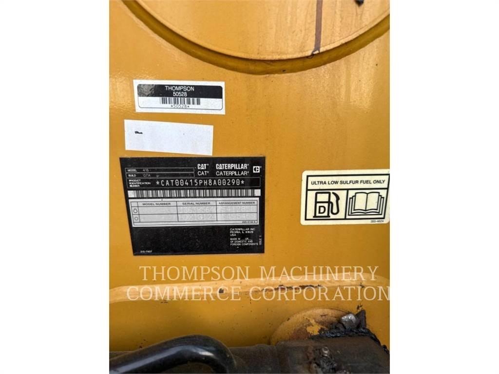 CAT 415 Экскаваторы-погрузчики