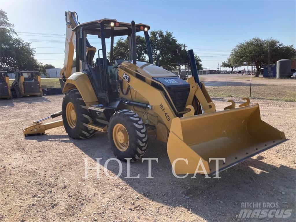 CAT 415-07 Экскаваторы-погрузчики