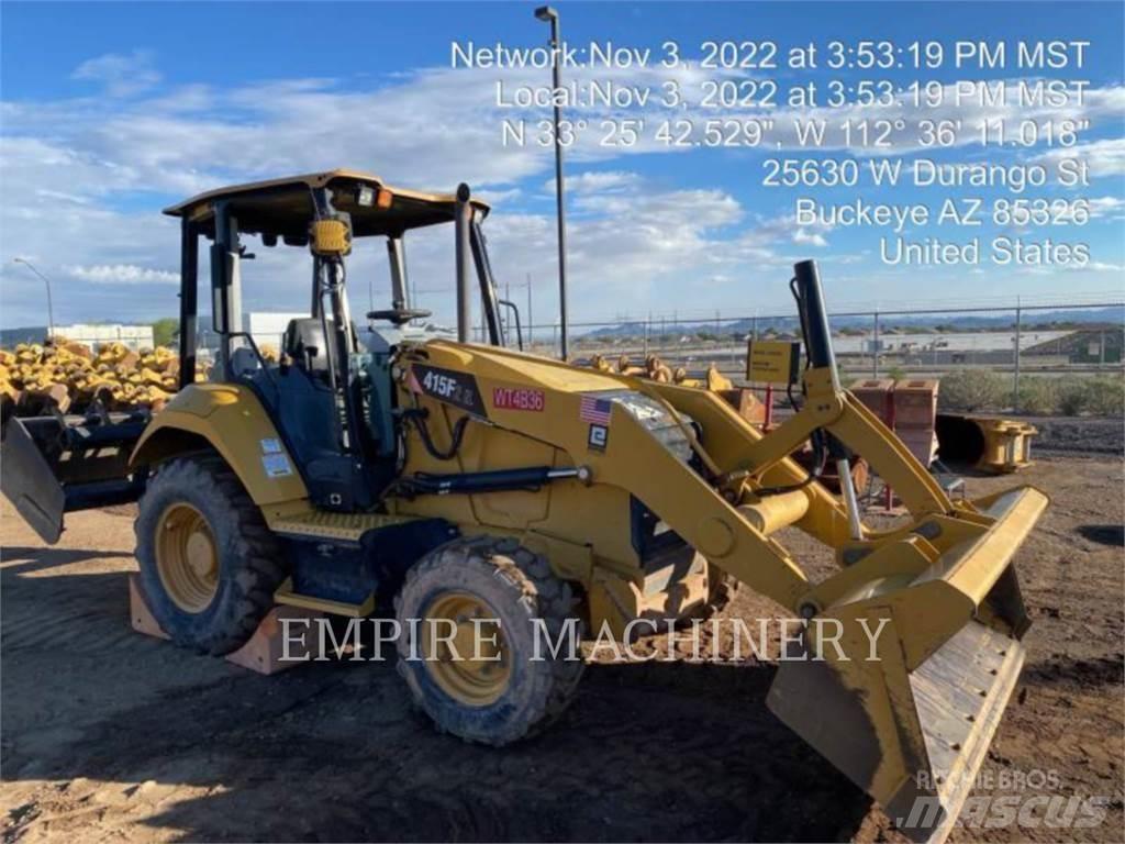 CAT 415F2 IL2D Фронтальные погрузчики