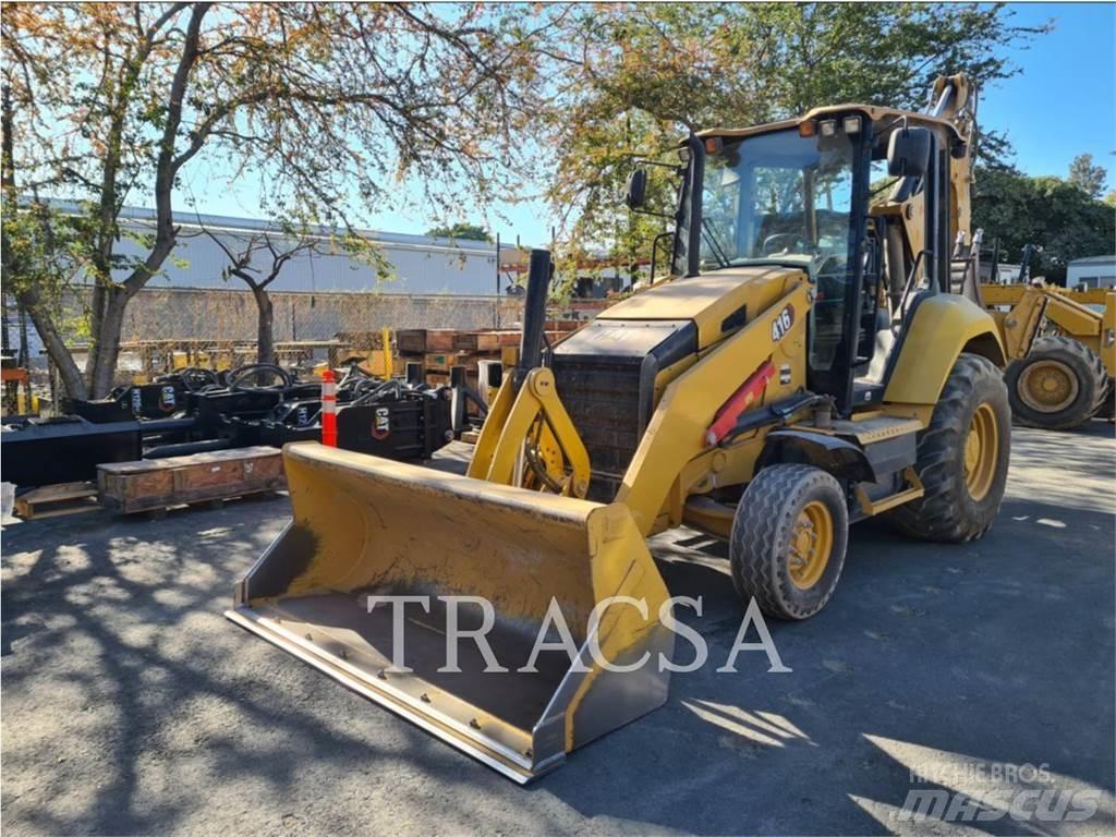 CAT 416 Экскаваторы-погрузчики