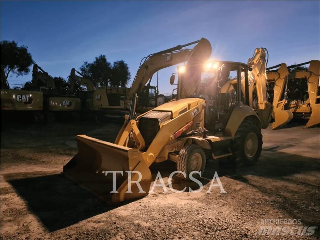 CAT 416 Экскаваторы-погрузчики