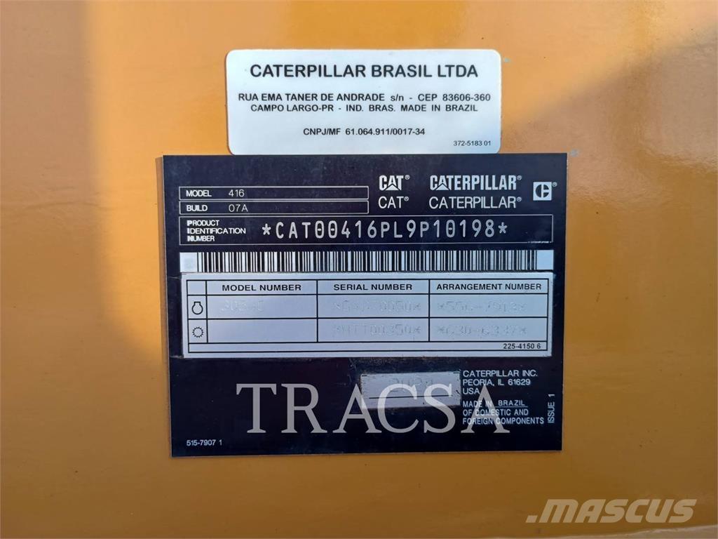 CAT 416 Экскаваторы-погрузчики