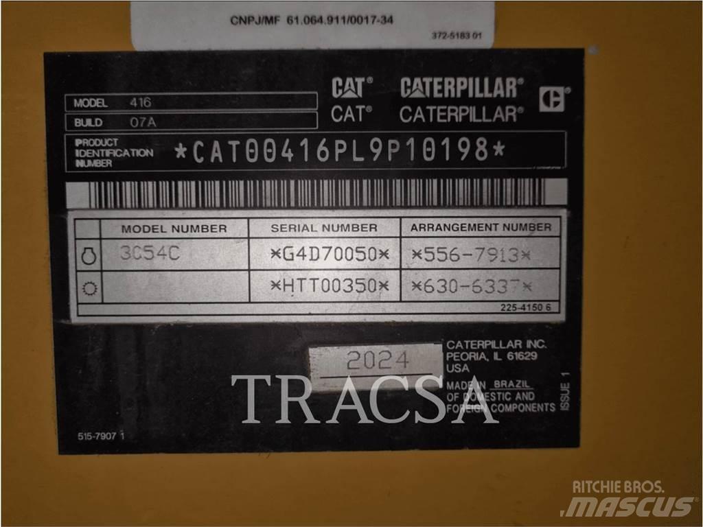 CAT 416 Экскаваторы-погрузчики