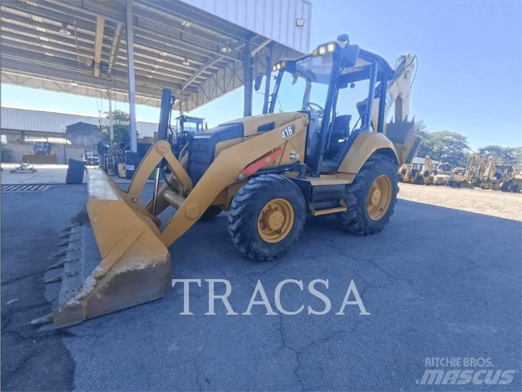 CAT 416 Экскаваторы-погрузчики